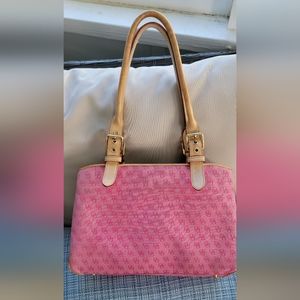 Pink vintage dooney and bourke handbag